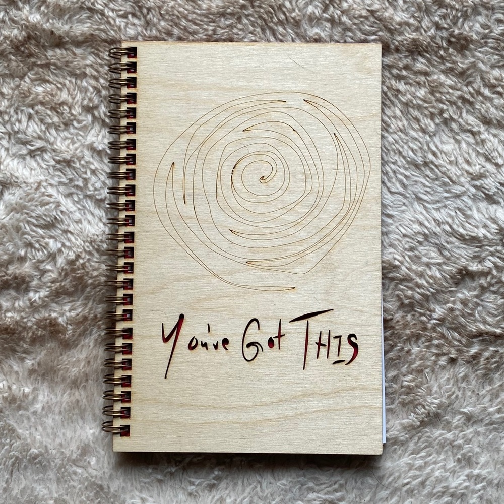 Blank notebook